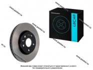 Диск тормозной Chevrolet Aveo (T300) 11- Cruze 09- Opel Astra J 09- LECAR передний LECAR000046502 [упаковка 2 шт.]|Код 76811