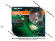 Лампа галоген 12V H1 55W P14.5s OSRAM ULTRA LIFE 64150ULT-HCB|Код 76985