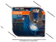 Лампа галоген 12V H4 100/90W P43t OSRAM COOL BLUE BOOST +50% яркости 62193CBB-HCB|Код 76998