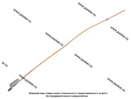 Тормозная трубка медная L-1000mm М10x1,25 универсальная|Код 77074
