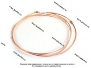 Тормозная трубка медная L-3200mm М10x1,25 универсальная|Код 77079