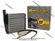 Радиатор печки Газель Бизнес 4 кВт алюминиевый BAUTLER BTL-4000HB|Код 77169