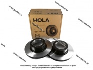 Диск тормозной ГАЗ 3302 HOLA передний HD907 [упаковка 2 шт.]|Код 77329