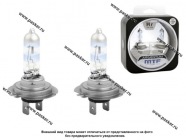 Лампа галоген 12V H7 55W PX26d MTF Argentum +130% 3300К|Код 77513