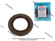 Сальник ступицы передней Газель VITOCOM 2,2-50*80*10 двубортный, фторкаучук FPM|Код 77592