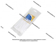 Хомут пластмассовый 2,5х150 ленточный KRAFT 50шт белый 880601|Код 77951