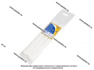 Хомут пластмассовый 2,5х200 ленточный KRAFT 50шт белый 880602|Код 77952