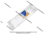 Хомут пластмассовый 4,8х200 ленточный KRAFT 50шт белый 880606|Код 77956