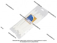 Хомут пластмассовый 7,6х200 ленточный KRAFT 50шт белый 880610|Код 77960