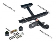 Фаркоп 1111 ОКА Россия с электрикой жгут 1,5м|Код 7833