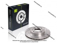 Диск тормозной 2110 2190 Granta TRIALLI R13 передний с канавкой DF 332 [упаковка 2 шт.]|Код 78846