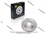 Диск тормозной 2112 1118 Калина 2170 Priora TRIALLI R14 передний с канавкой DF 342 [упаковка 2 шт.]|Код 78849