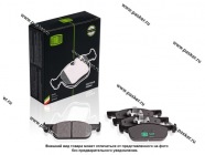 Колодки тормозные LADA XRAY передние 155x49 TRIALLI PF 0102|Код 78874