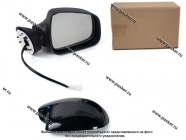 Зеркало боковое Renault Logan Sandero, LADA Largus правое эл приводом обогревом с обл под окраску|Код 79138