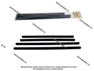 Уплотнитель боковых стекол 2170 Priora Калина ворсалановый внутр (бархотка) аналог Хорватия ПЛАСТЭК|Код 79164