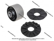 Сайлентблок Nissan Qashqai (J10) 06- X-Trail заднего продольного рычага LECAR LECAR000477602|Код 79370