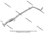 Труба глушителя средняя FIAT ALBEA SIENA ФОБОС с гофрокомпенсатором 30904|Код 79509