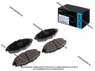 Колодки тормозные Daewoo Matiz 98- передние сист. Akebono LECAR LECAR000072201|Код 79955