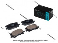Колодки тормозные Lexus RX 03- Toyota Highlander 01- задние сист. Akebono LECAR LECAR000292201|Код 79988