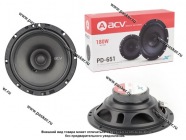 Колонки ACV PD-651 BEATS 160мм 180Вт|Код 8398