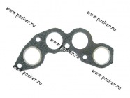 Прокладка коллектора 2101 с кольцом металлоасбест|Код 855