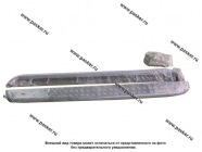 Порог-подножка дополнительный LADA Largus с алюминиевым листом|Код 8602