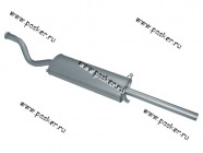 Глушитель 21099 НОРМА закатной 8666|Код 8666