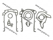 Прокладки двигателя ГАЗ-53 паронит 9шт|Код 8691