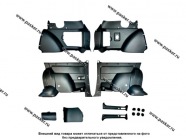 Обшивка двери 21214 Niva Urban задняя салонная н/о в сборе 8 частей КАМПЛАСТ-Т|Код 9