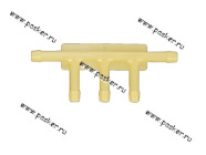 Трубка соединительная 5 входов 5*5*5*5*5 мм 1754 [упаковка 10 шт.]|Код 9446