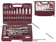 Инструмент THORVIK 108 предметов 1/4-1/2 с 12-ти гранными головками|Код 9681