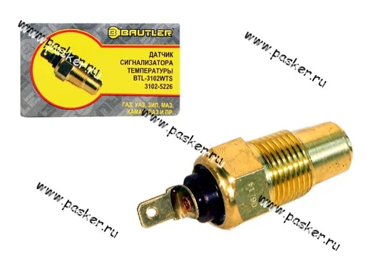 Датчик темп-ры охлаждающей жидкости Волга 3102 BAUTLER ТМ111-02  BTL-3102WTS