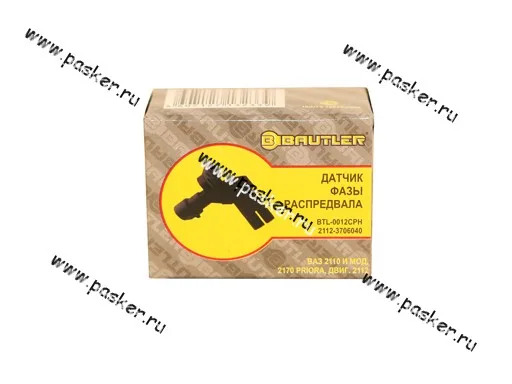 Датчик фазы распредвала 2110 и мод, 2170 Priora BAUTLER 21.3847 16-и клап. BTL-0012CPH