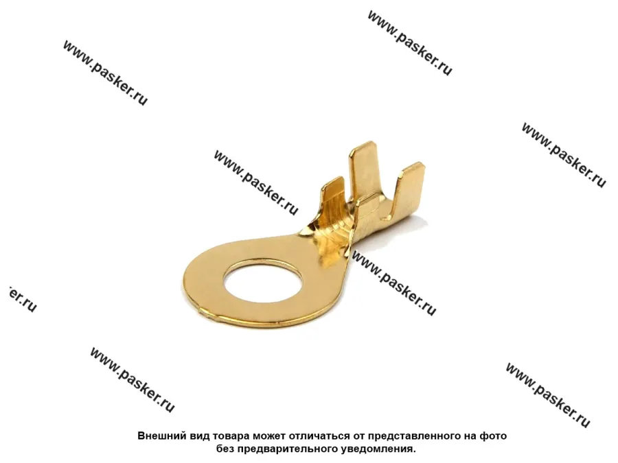 Клемма под болт 6,2мм Nord YADA неизолированная 0,5-0,8мм до 400 в DJ431-6A
