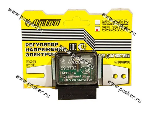 Реле регулятор напряжения 2101-06 2121 59.3702 с индикатором Астро
