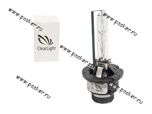 Лампа ксенон D4S 12V/24V 35W P32d-5 ClearLight 4300K [упаковка 2 шт.]