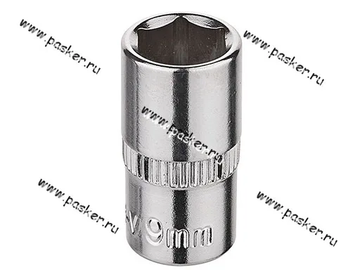 Головка торцевая  9 1/4 короткая 6-гранная KRAFT KT 700647