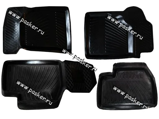 Коврики 2170 Priora резиновые АО БРТ