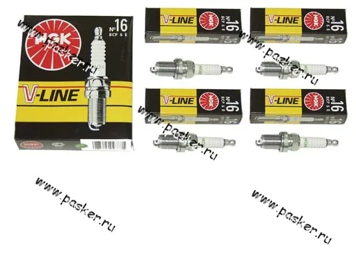 Свечи NGK V-Line №16 BCP5E Citroen,Mercedes,Nissan,Renault,Peugeot,Ssangyong