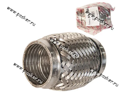 Гофра глушителя 50x100 Garde 3х слойная Interloсk G50100