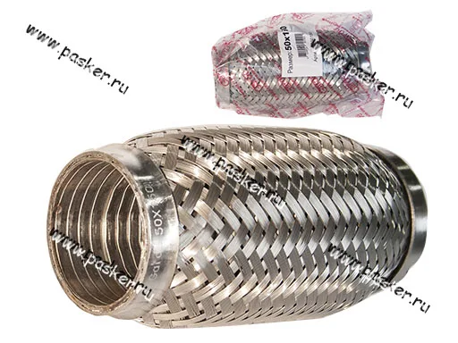 Гофра глушителя 50x150 Garde 3х слойная Interloсk G50150