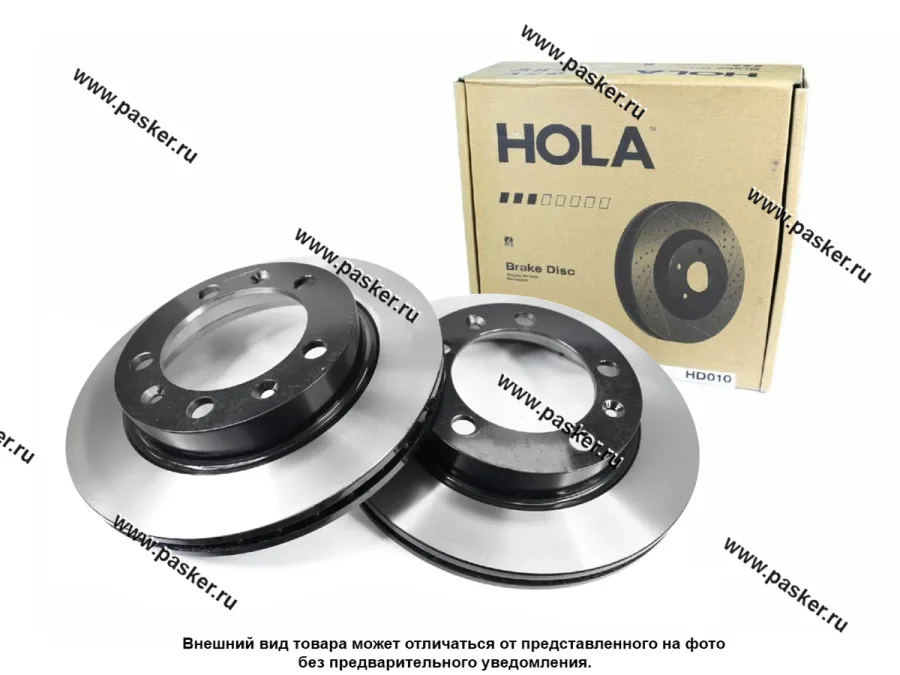 Диск тормозной УАЗ 3160 передний HOLA HD010 [упаковка 2 шт.]