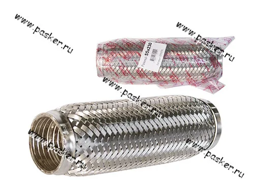 Гофра глушителя 55x230 Garde 3х слойная Interloсk G55230