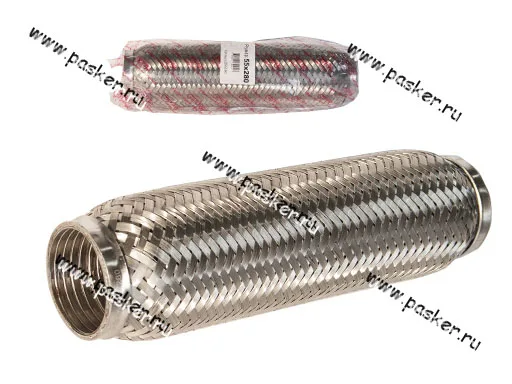 Гофра глушителя 55x280 Garde 3х слойная Interloсk G55280