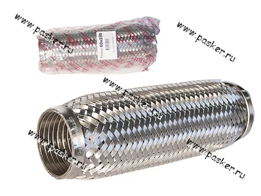 Гофра глушителя 60x230 Garde 3х слойная Interloсk G60230
