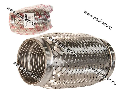 Гофра глушителя 64x150 GARDE 3х слойная Interloсk G64150