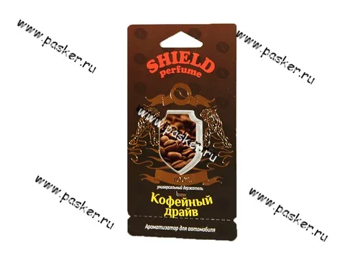Ароматизатор FOUETTE Shield Perfume мембранный 5мл кофейный драйв S-4