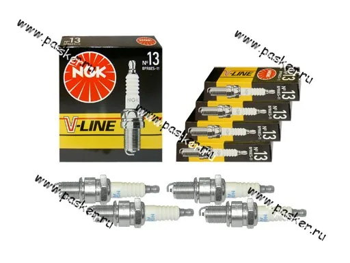 Свечи NGK V-Line №13 BPR6ES-11 2108-099,10 inj,Honda,Hyndai,Mazda,Nissan