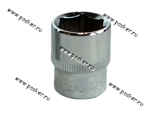 Головка торцевая 14 1/4 короткая 6-гранная OMBRA 114014