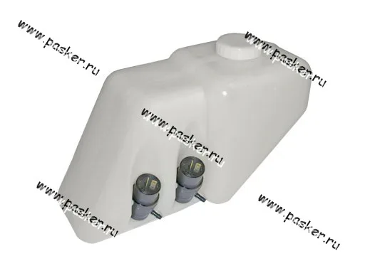 Бачок омывателя 2108-099 5л с моторами с крышкой под 2 мотора AVKOPRO